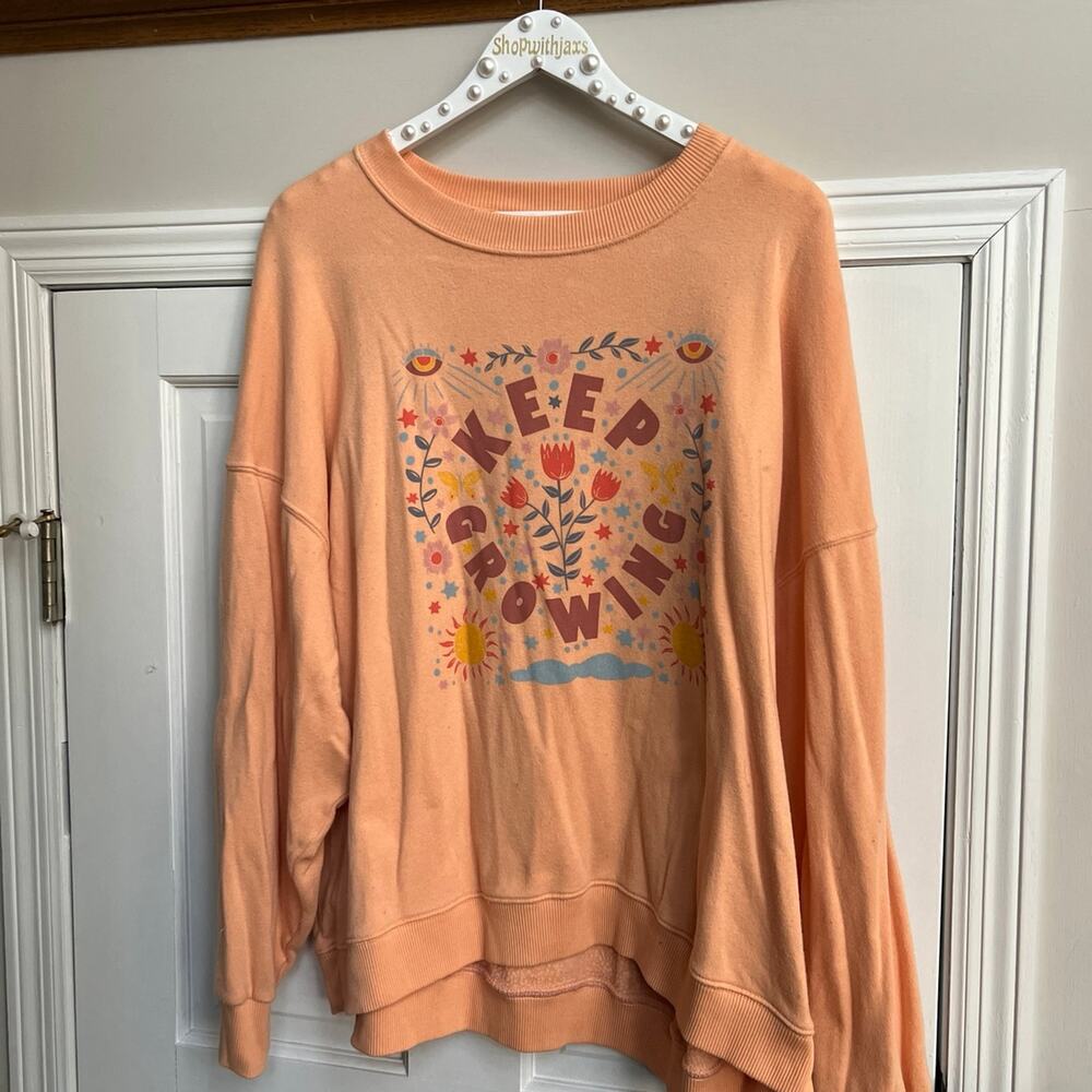 American Eagle keep‎ growing oversized sweatshirt… - image 1